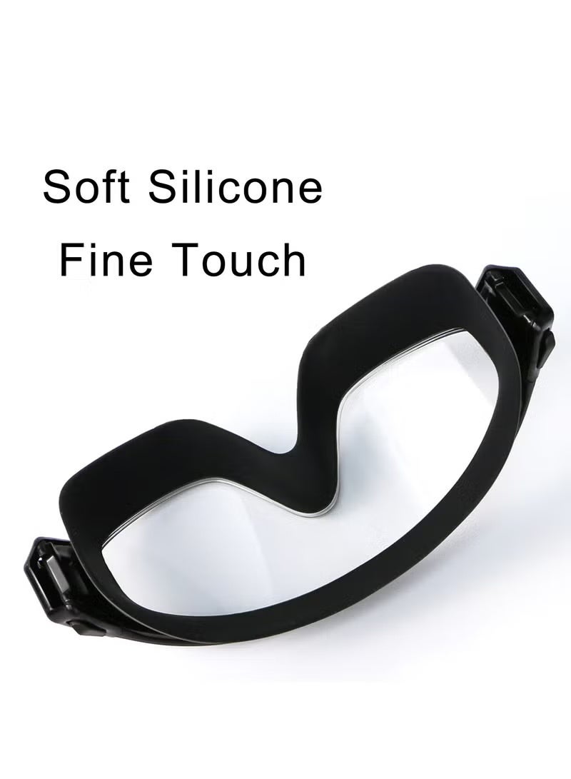 HAIZID Swim Goggles No Leaking Anti-Fog Pool Goggles Swimming Goggles for Adult Men Women Youth, UV Protection 180° Clear Vision Black - Image 5